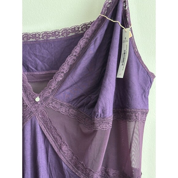 Adore Me Primrose Slip Dress Lingerie W/Lined Cups, Lace,Plus Size 4X Adjustable - Picture 3 of 6